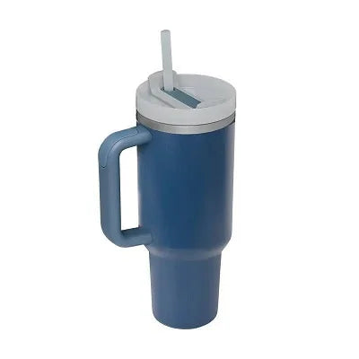 New Hot 40oz Insulated Tumbler acuum Cup 2.0 Thermal Mug for with Handle Straw Stainless Steel Hot and Cold Coffee Drink