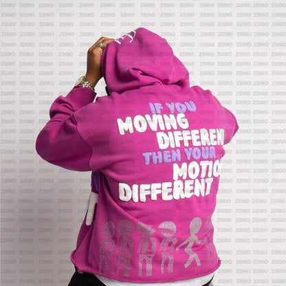 Y2K Hoodie Hip hop Streetwear Letter Print Foam Pullover Men Women Sweatshirt Harajuku Gothic Oversize Hooded Top