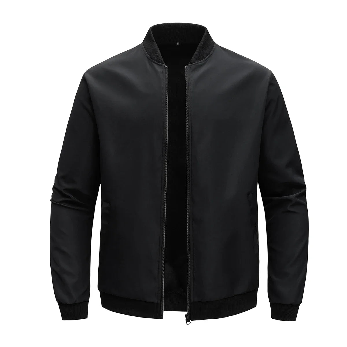 2025New Spring and Autumn New Baseball Collar Short Loose Solid Color Jacket Men's Business Casual Thin Coat Trend puffer jacket