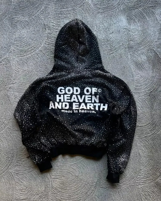 European and American Trendy Brand Jackets Men  Letter Print Pullover Hoodies Hip-hop Punk Oversized Sweatshirts Men