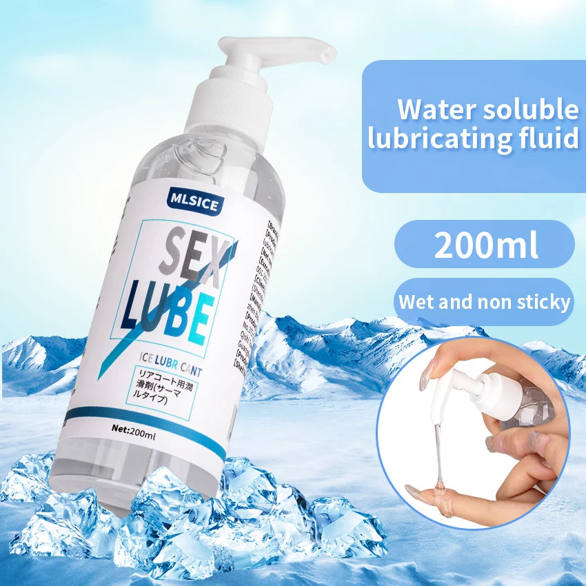 Sex Lube Water Based Men Semen Anal Lubricant Gay Gel Masturatobr For Women Vagina Oil Toys Games Couples Intimate Adult Goods