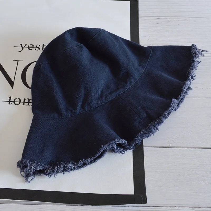 Brand Bucket Hat Fishing Outdoor Panama Hip Hop Cap Men's Summer for Fisherman Hat Women Denim Bucket Hats Custom Bucket Hat
