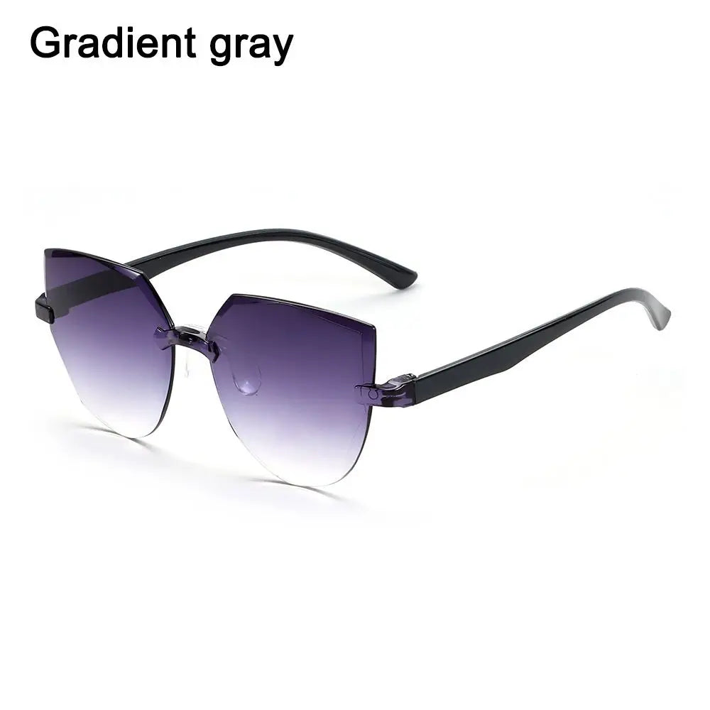 2024 Black Square Oversized Sunglasses Women Big Frame Colorful Sun Glasses Female Mirror Oculos Unisex Gradient Hip Hop Shades