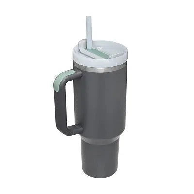 New Hot 40oz Insulated Tumbler acuum Cup 2.0 Thermal Mug for with Handle Straw Stainless Steel Hot and Cold Coffee Drink