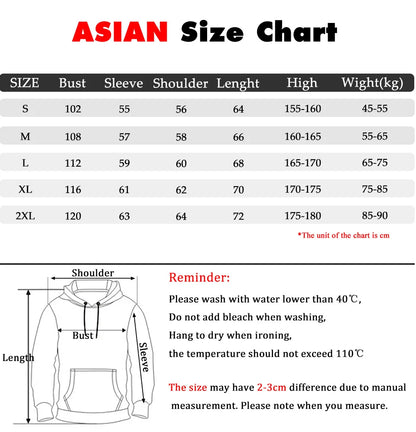 The Walking Dad Printing Men Hoodie Street Fleece Hoody Hipster Crewneck Autumn Sweatshirt Hip Hop Oversize Clothing Unisex