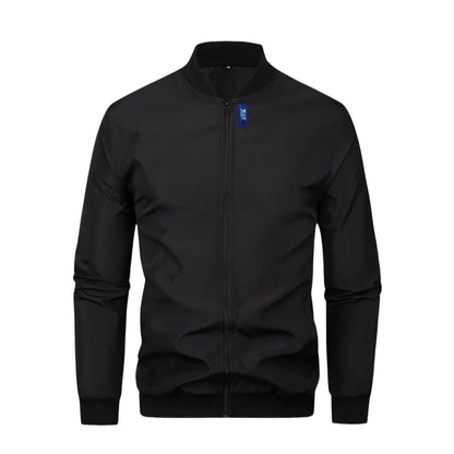 2025New Spring and Autumn New Baseball Collar Short Loose Solid Color Jacket Men's Business Casual Thin Coat Trend puffer jacket