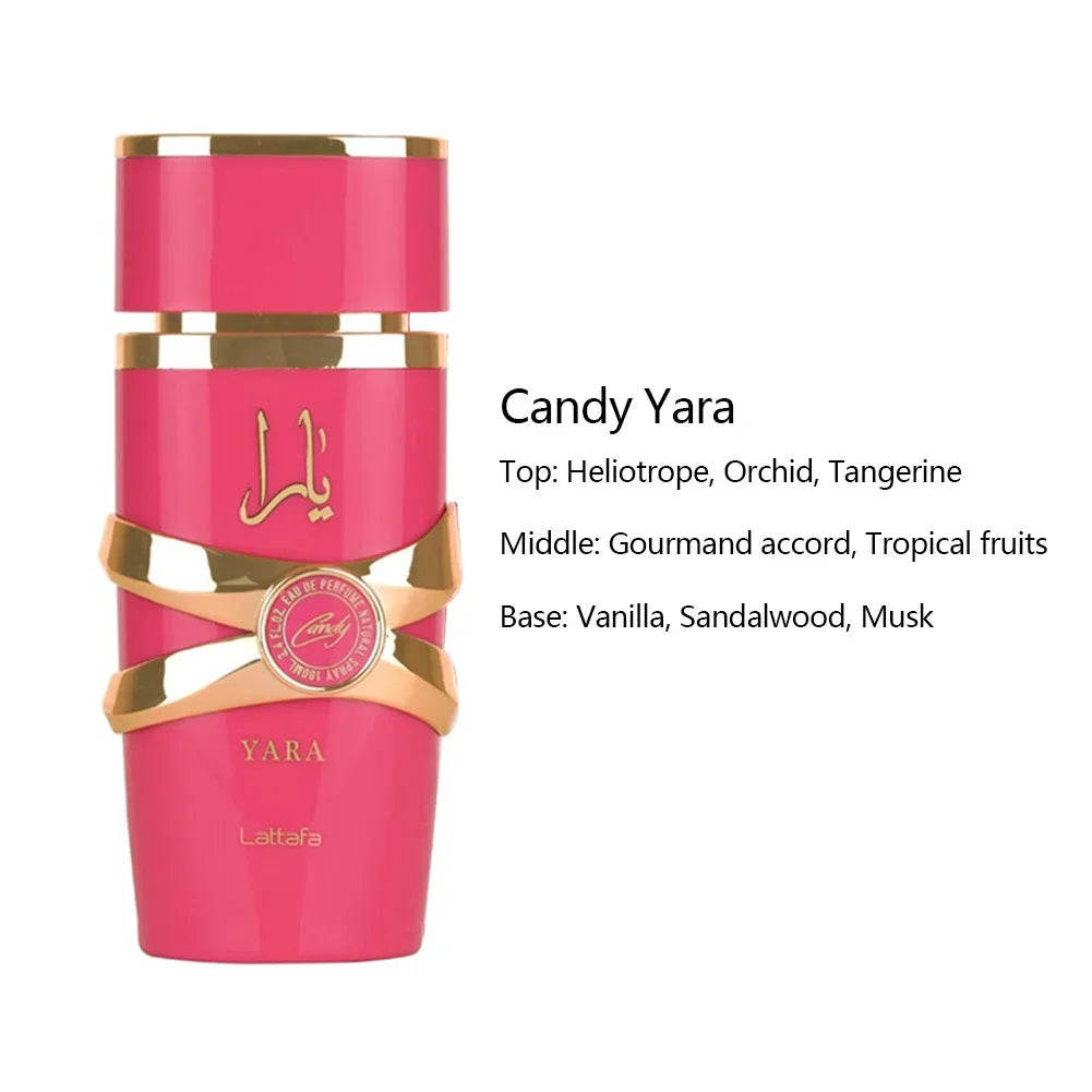 100ml Original Perfume Spray Long-lasting Men's Perfume Yara Moi Tous Asad Women's Fragrance Long-lasting Pheromones Gift