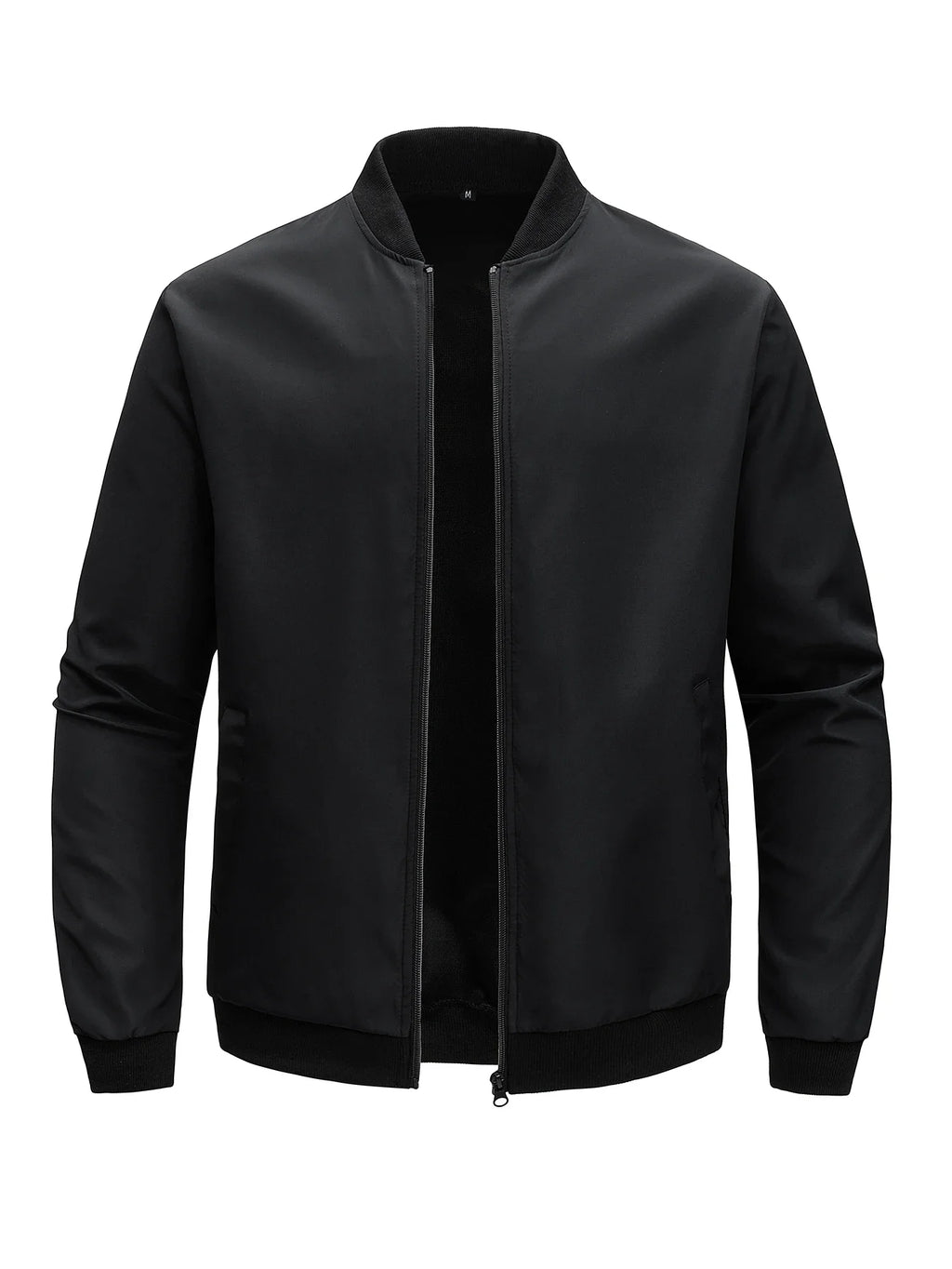 2025New Spring and Autumn New Baseball Collar Short Loose Solid Color Jacket Men's Business Casual Thin Coat Trend puffer jacket