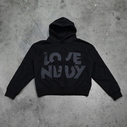 Unisex Y2k Hoodie Goth Punk Sweatshirt Men's Hoodies Sport Coat Pullover Gothic Long Sleeve Oversized Hoodie Jacket Top