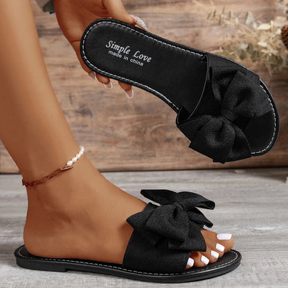 Women Slippers 2024 New Fashion Sandals Slides Women Summer Lightweight Shoes for Women Flat Heel Anti-slip Zapatos De Mujer