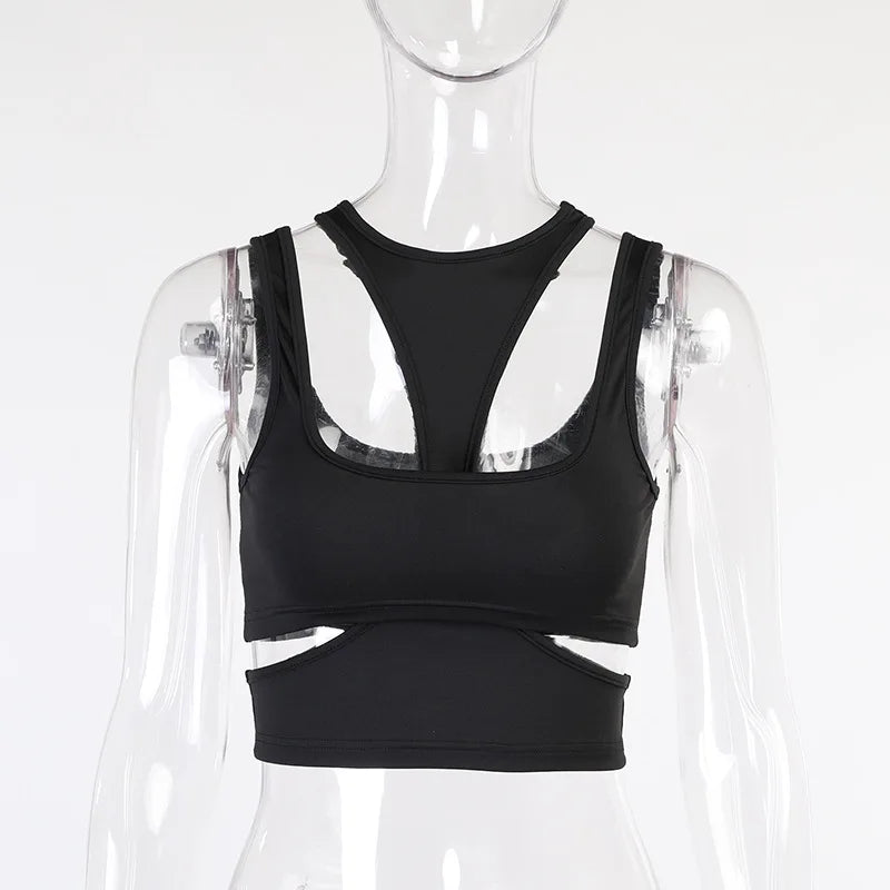 Brown 2021 Vintage Clothes Y2k Corset Crop Top Women Gothic Sexy Cyber Baby Tee Aesthetic Grunge 90s Ropa Fairycore Summer New