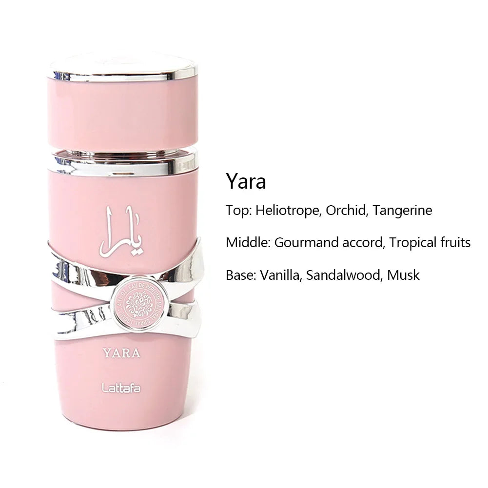 100ml Original Perfume Spray Long-lasting Men's Perfume Yara Moi Tous Asad Women's Fragrance Long-lasting Pheromones Gift