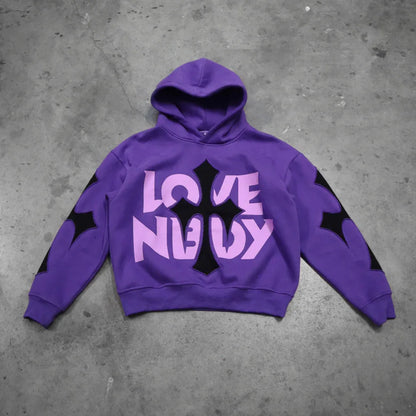 Unisex Y2k Hoodie Goth Punk Sweatshirt Men's Hoodies Sport Coat Pullover Gothic Long Sleeve Oversized Hoodie Jacket Top