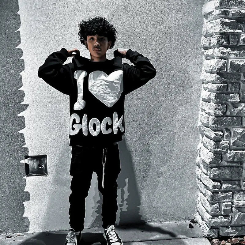 Y2k Women's Hoodie Long Sleeve Pullover Oversize Streetwear Personalized Pattern Sweatshirt Vintage High Street Punk Top Clothes