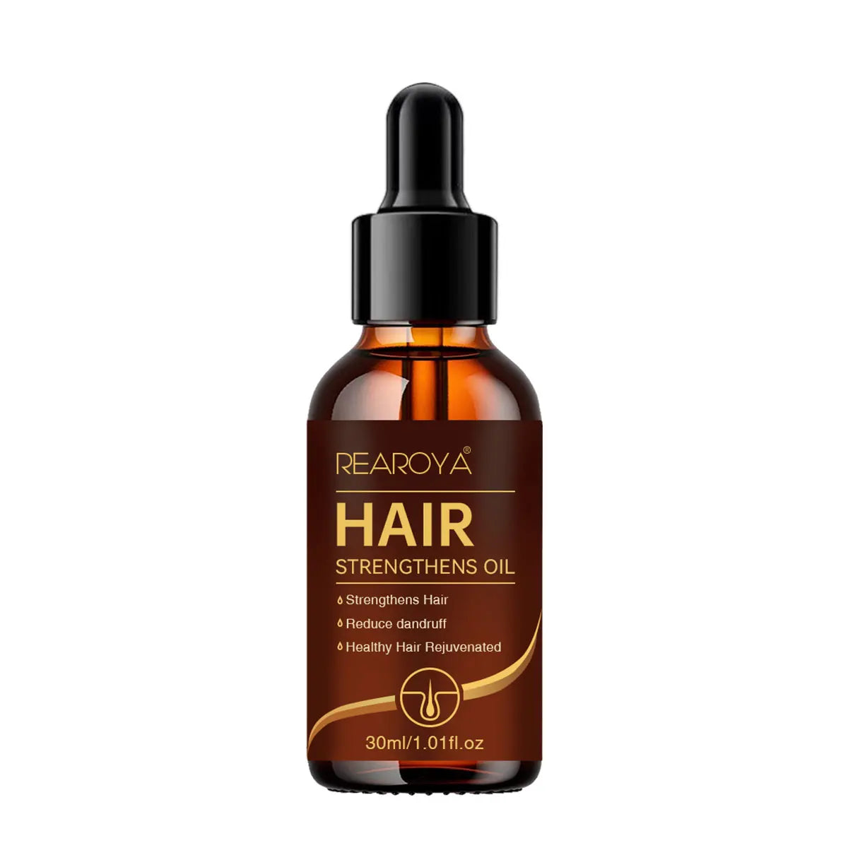 REAROYA Hair Care Essential Oil Improves Hair Quality Enhances Hair Toughness Restores Hair Luster Repairs Damaged Hair