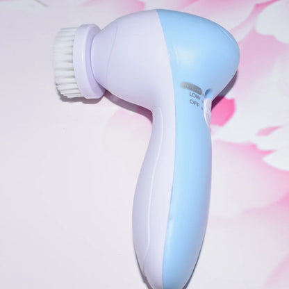 Waterproof Facial Spa System Facial Cleansing Brush Rechargeable Facial Cleansing Spinning Brush Set