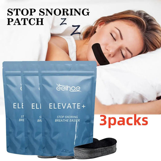 3packs Stop Snoring Patch Promote Nose Breathing Correction Night Sleeping Mouth Breathing Improvement Anti Snoring Mouth Tape