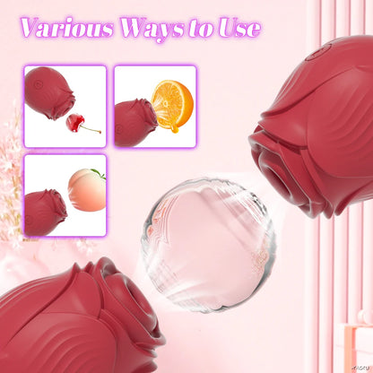 Sucking Vibrator Vacuum Clitoris Stimulator Female Oral Nipple Clit Sucker Vibrating Sex Toys for Women Masturbator Product