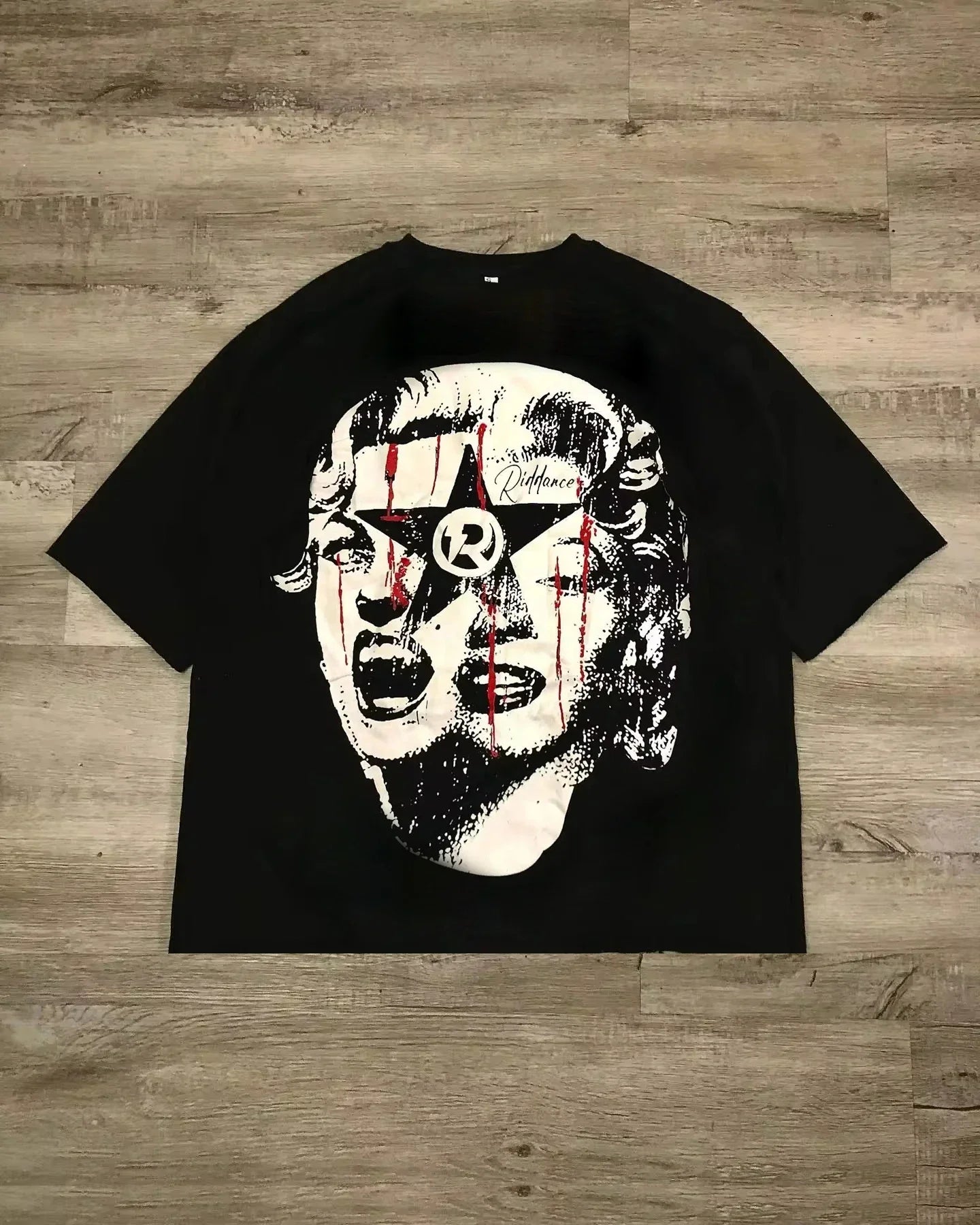 SADE Y2K Vintage  Streetwear Oversized T Shirt Goth Casual Loose Hip-hop Top Men Women Clothes tee Real Casa Tennis Club