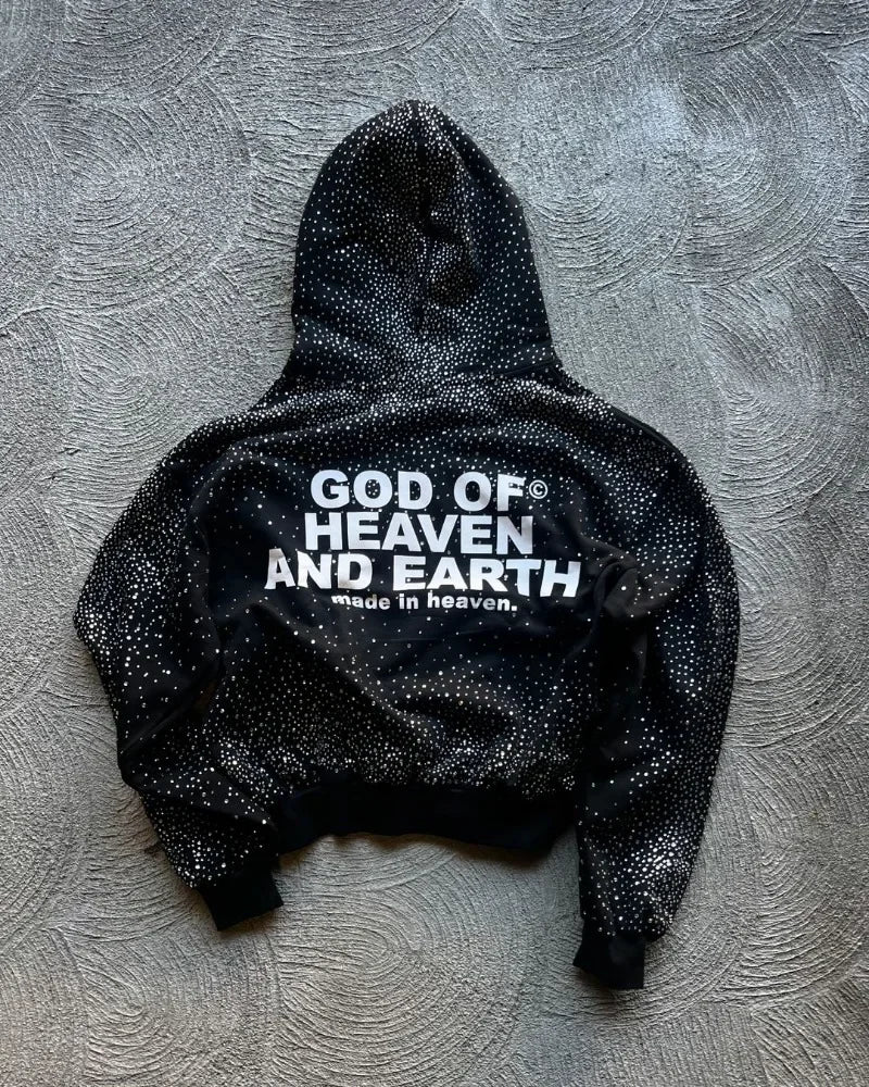 European and American Trendy Brand Jackets Men  Letter Print Pullover Hoodies Hip-hop Punk Oversized Sweatshirts Men