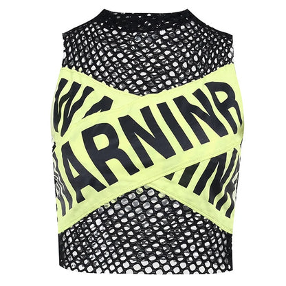 Fishnet Top for Women Fishnet Crop Top Long Sleeve Fishnet Shirt Fishnet Long Sleeve Top