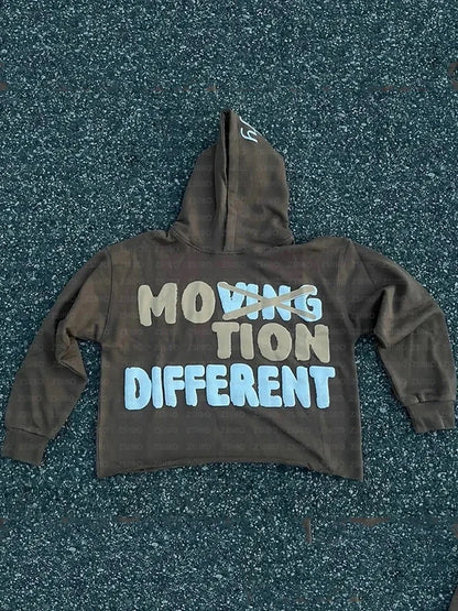 Y2K Hoodie Hip hop Streetwear Letter Print Foam Pullover Men Women Sweatshirt Harajuku Gothic Oversize Hooded Top