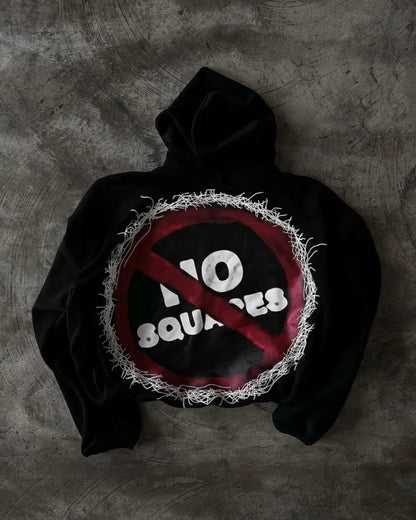 Y2k Men Women New Sweatshirt Cartoon Pattern Printing Oversized Hoodie Hip hop Gothic Black Pullover Hoodie Streetwear