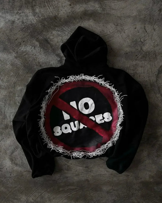 Y2k Men Women New Sweatshirt Cartoon Pattern Printing Oversized Hoodie Hip hop Gothic Black Pullover Hoodie Streetwear