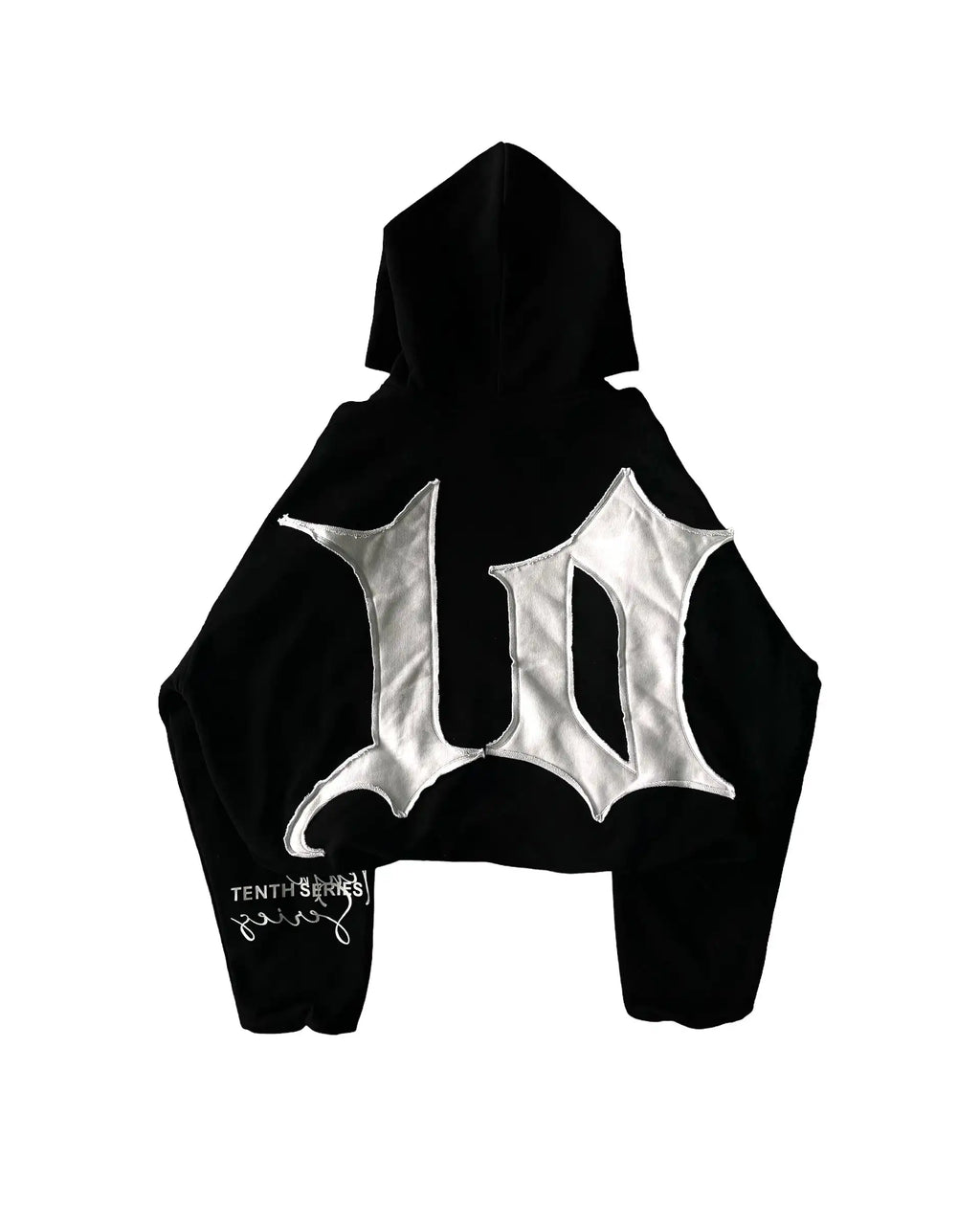 Streetwear Tenthseries Hoodie  Clothes  Hip Hop Patchwork Oversized Hoodie Sweatshirt Mens New Gothic Pullover Hoodie