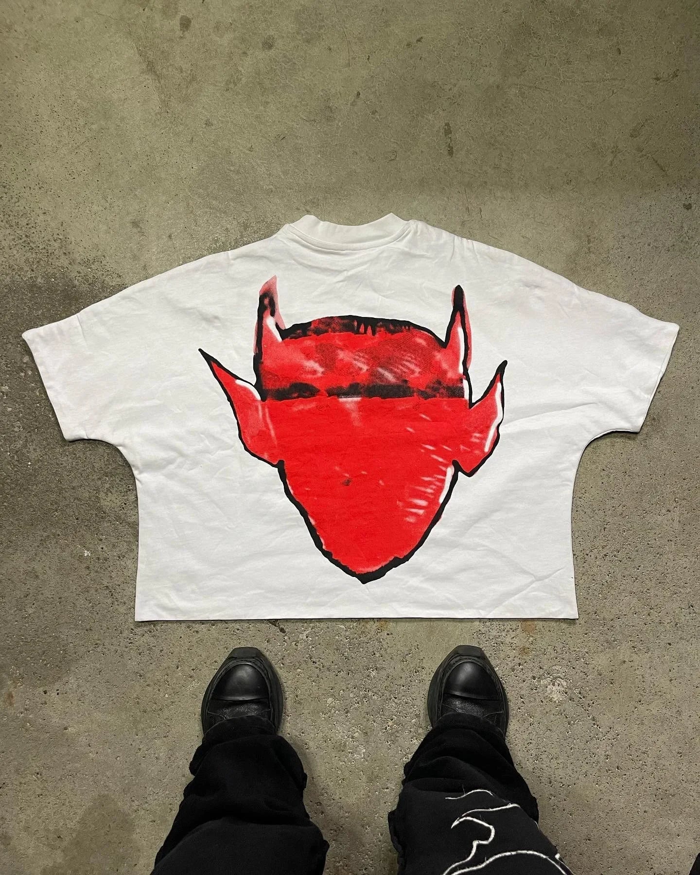 Trendy Brand Fashion Letters Cartoon Print Oversized Short-sleeved Men Y2k Harajuku Hip-hop Retro Loose Casual T-shirts Women