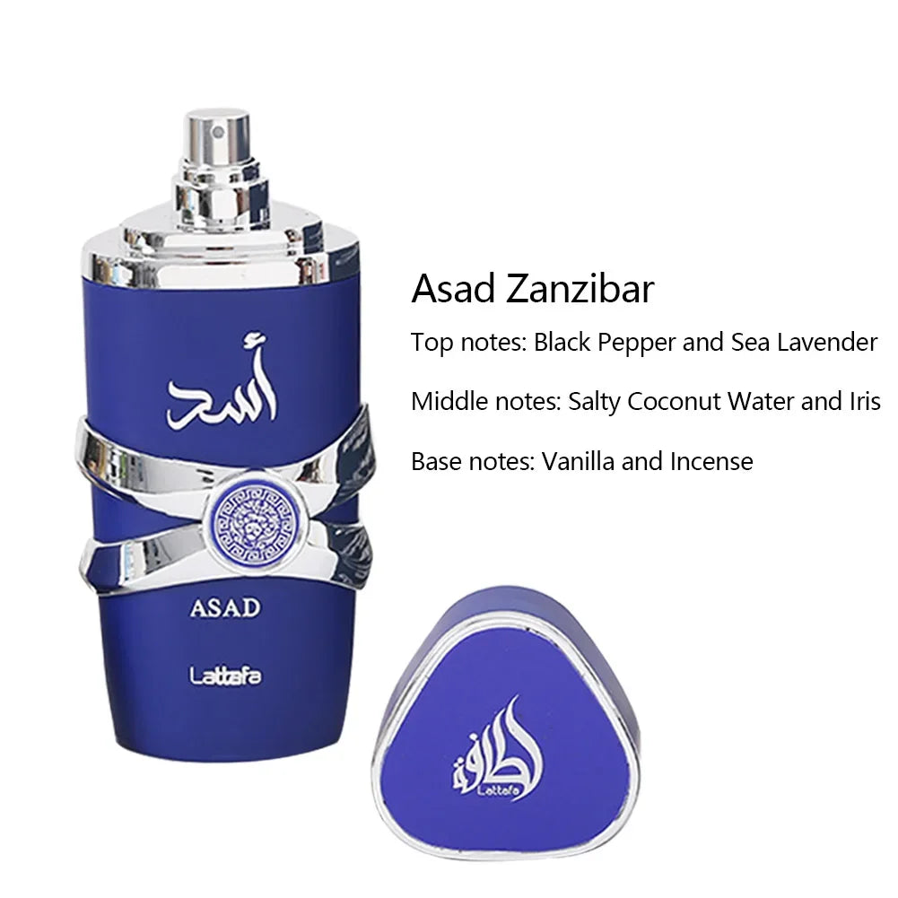 100ml Original Perfume Spray Long-lasting Men's Perfume Yara Moi Tous Asad Women's Fragrance Long-lasting Pheromones Gift