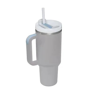 New Hot 40oz Insulated Tumbler acuum Cup 2.0 Thermal Mug for with Handle Straw Stainless Steel Hot and Cold Coffee Drink